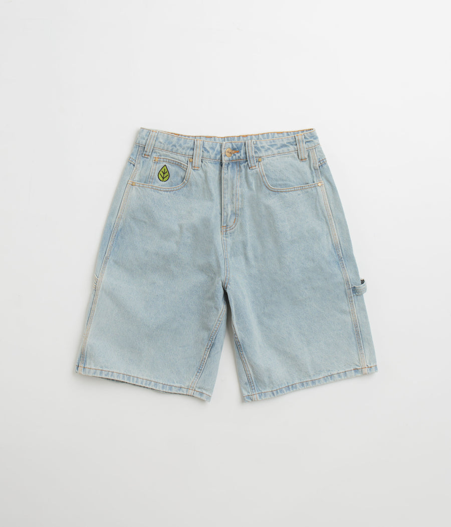 Butter Goods Weathergear Denim Shorts - Faded Light Wash