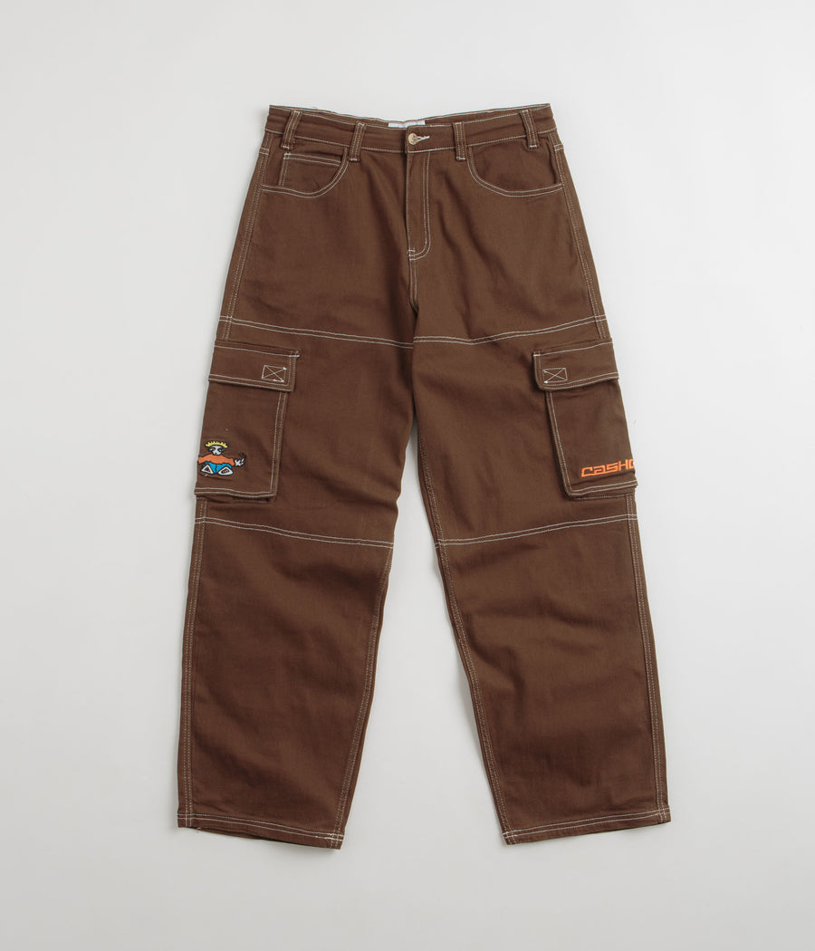 Cash Only Aleka Cargo Jeans - Brown