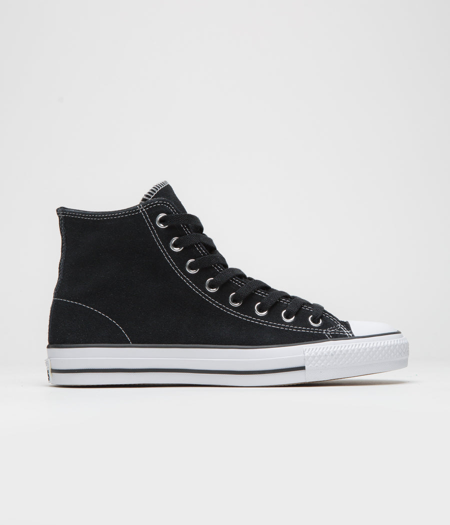 Converse CTAS Pro Hi Shoes - Black / Black / White