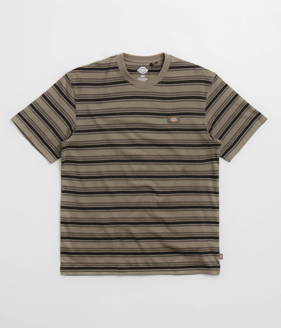 Dickies Stevensville Stripe T-Shirt - Mushroom