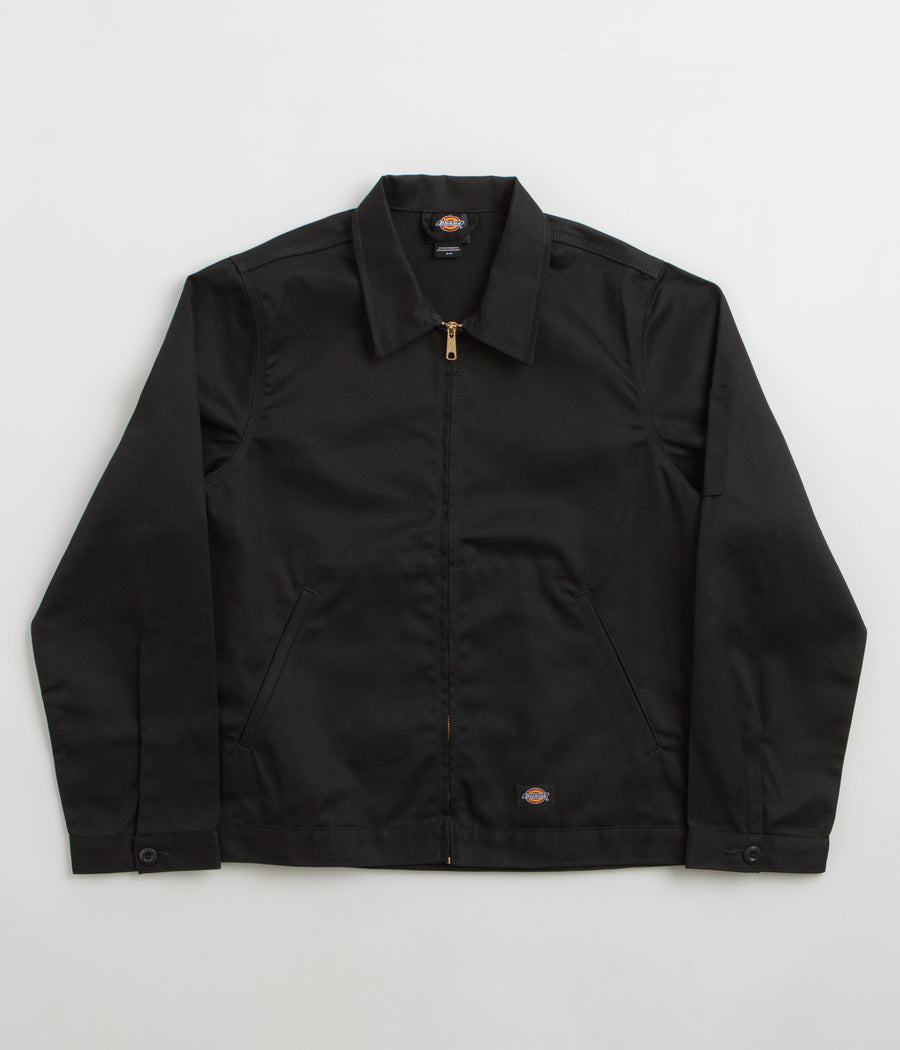 Dickies Unlined Eisenhower Jacket - Black / Black