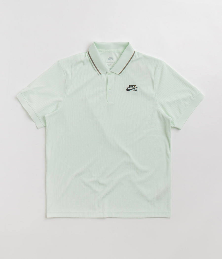 Nike SB Agnostic Polo Shirt - Barely Green / Black