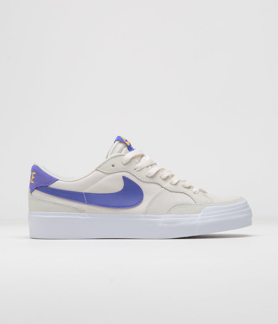 Nike SB Pogo Plus Shoes - Phantom / Persian Violet - Light Bone