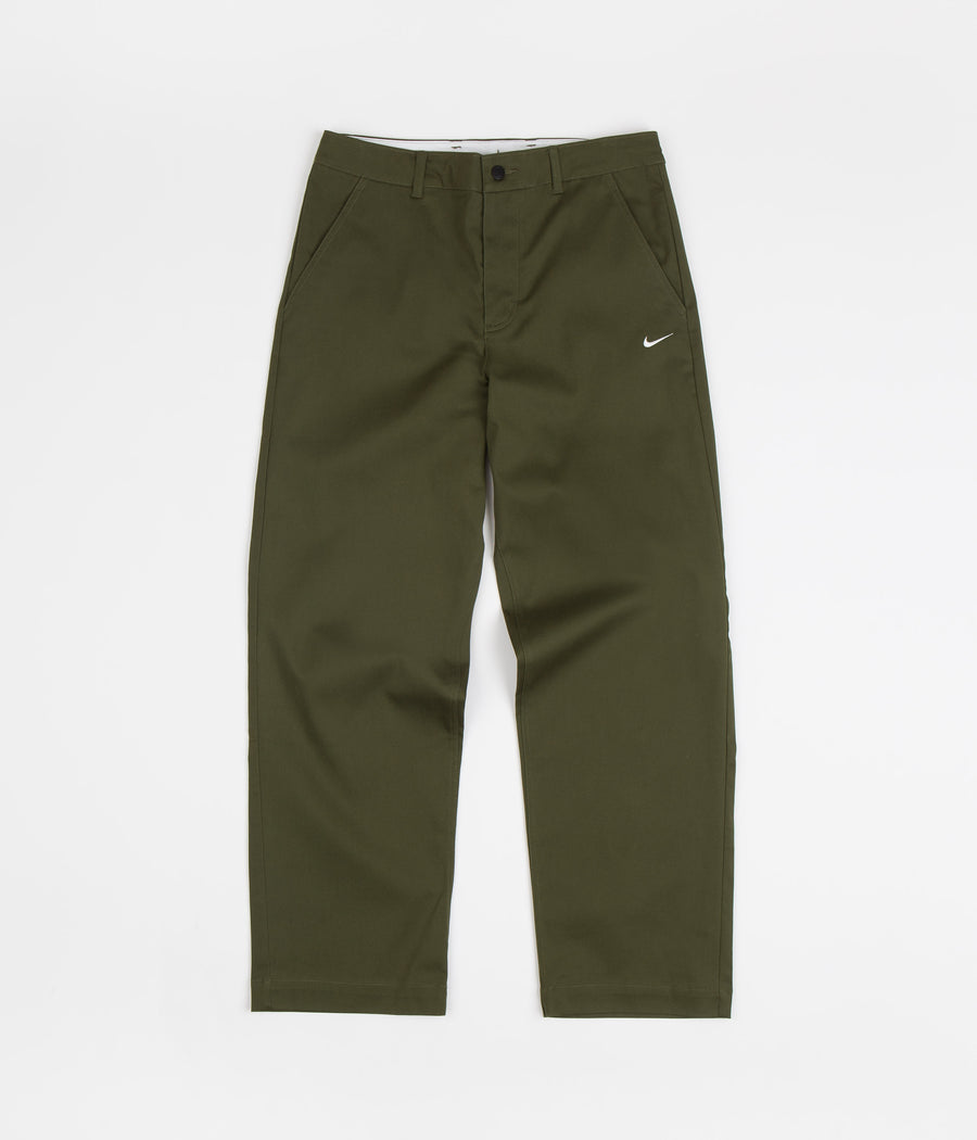 Nike Unlined Chino Pants - Rough Green / White