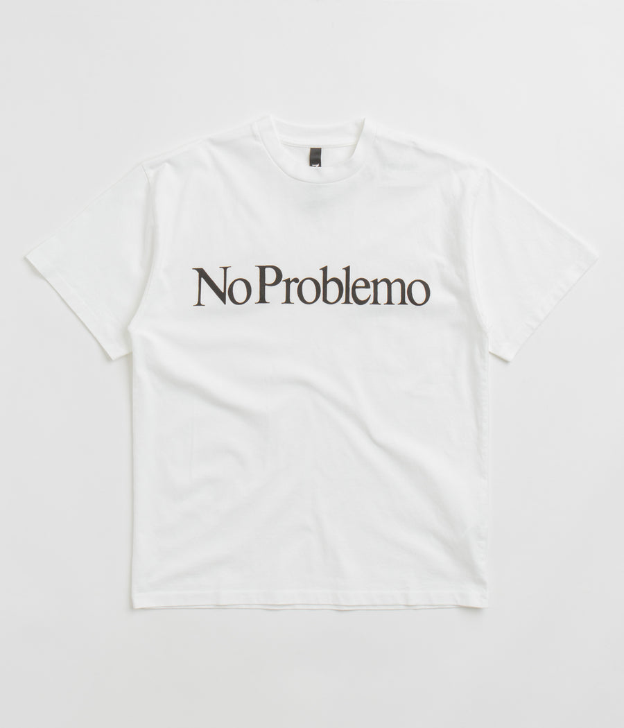 No Problemo Logo T-Shirt - White