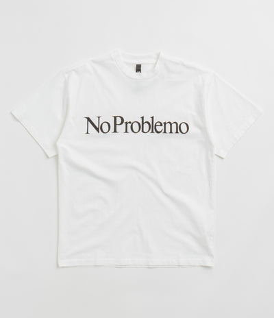 No Problemo Logo T-Shirt - White