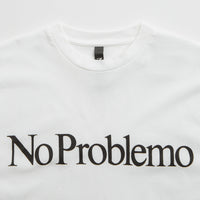 No Problemo Logo T-Shirt - White thumbnail