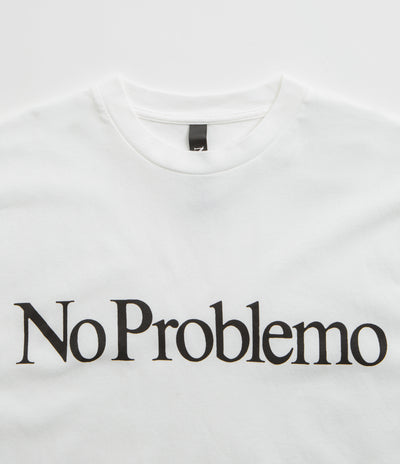 No Problemo Logo T-Shirt - White