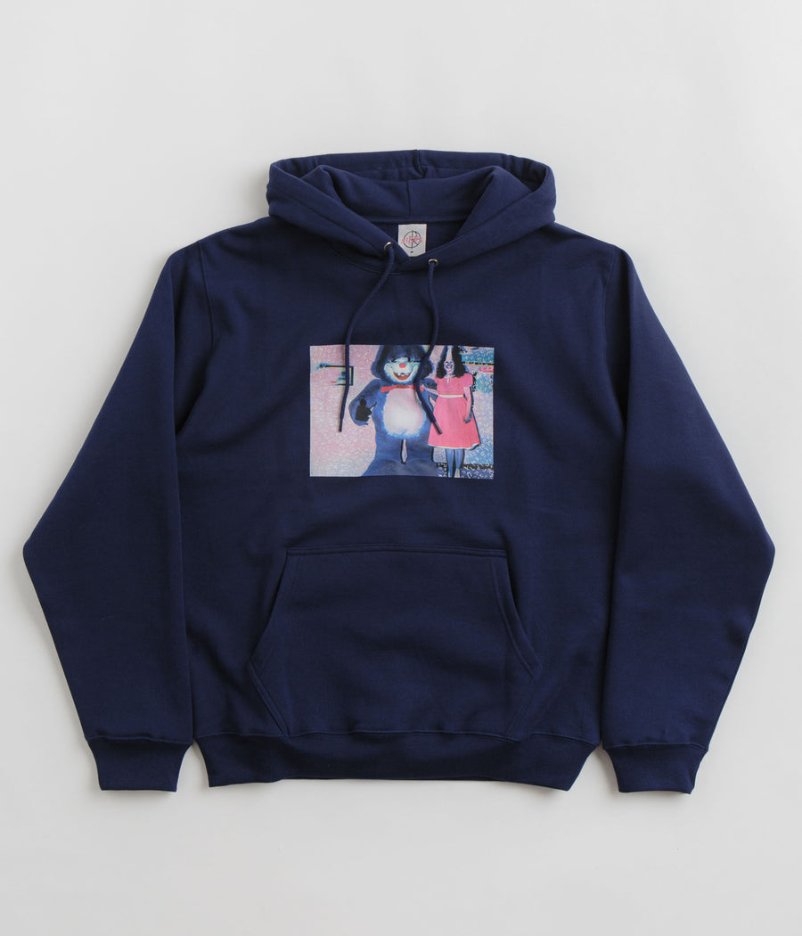Polar Pink Dress Dave Hoodie - Dark Blue