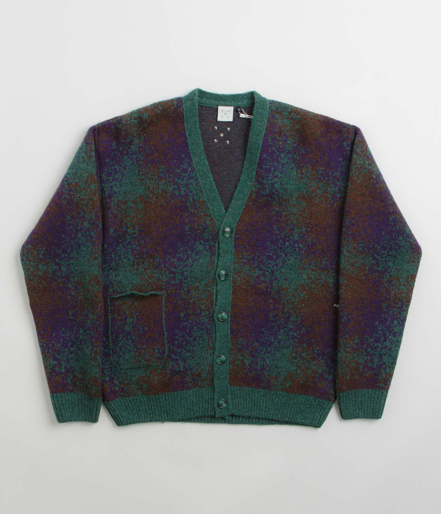 Pop Trading Company Knitted Cardigan - Multicolour / Multicolour